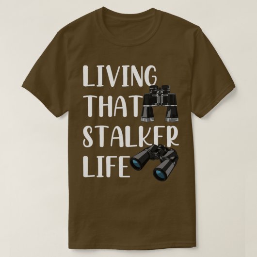 鳥の見張りデザイン Tシャツ (デザイン正面)