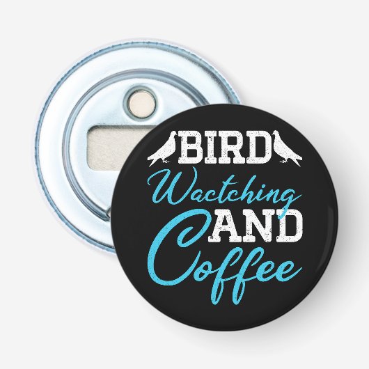 鳥の観察とコーヒー好きなパパへの誕生日プレゼント 栓抜き (正面)
