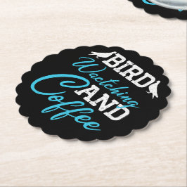 鳥の観察とコーヒー好きなブリーダーお父さんへの誕生日プレゼント ペーパーコースター