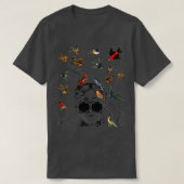 鳥の観察ギフトまたは鳥類学者Twitcher Bird値リスト Tシャツ (デザイン正面)