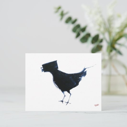 鳥の観察 ポストカード (スタンド正面)