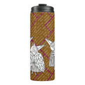 鳥の言葉の出会い タンブラー (正面)