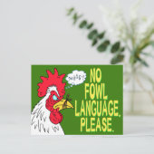 鳥の言語なし ポストカード (スタンド正面)