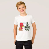 鳥の言語なし Tシャツ (正面フル)