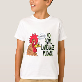 鳥の言語なし Tシャツ