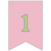 鳥の誕生日番号バナー バンティングフラッグ (第2の旗)