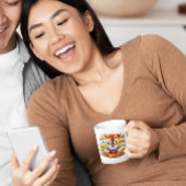 鳥の語に堪能な雌鶏 コーヒーマグカップ