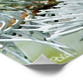 鳥の赤 ポスター (角)