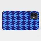 鳥の足- Baby Blue and Navy.pdf Case-Mate iPhoneケース (裏面(横))