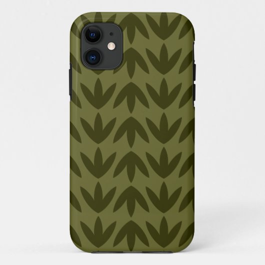 鳥の足- Shades of olive.pdf Case-Mate iPhoneケース (裏面)
