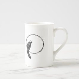鳥の輪 ボーンチャイナマグカップ