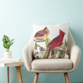 鳥の野性生物のAudubonの赤く基本的な装飾用クッション クッション (椅子)