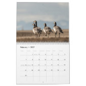 鳥の野生生物写真2026 カレンダー (2月 2027)