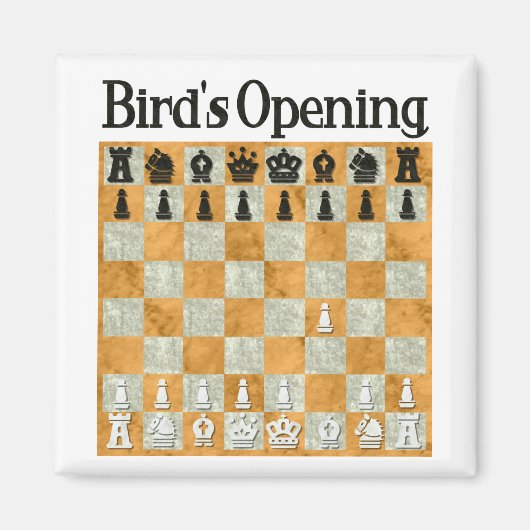 鳥の開口部 マグネット (正面)