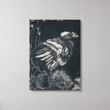 鳥の雛が巣から現れる（ヤン・マンクス）