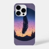 鳥の電話ケース iPhoneケース (裏面)