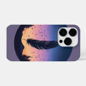 鳥の電話ケース iPhoneケース (裏面横)