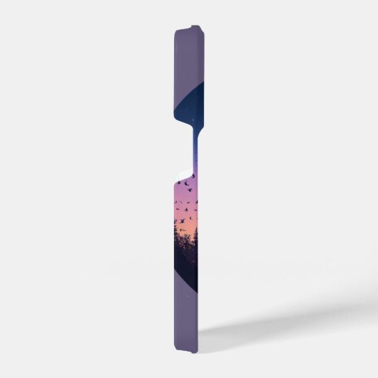 鳥の電話ケース iPhoneケース (右側面)