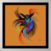 鳥の霊 ポスター (正面)