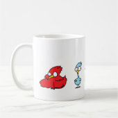 鳥の頭脳 コーヒーマグカップ (左)