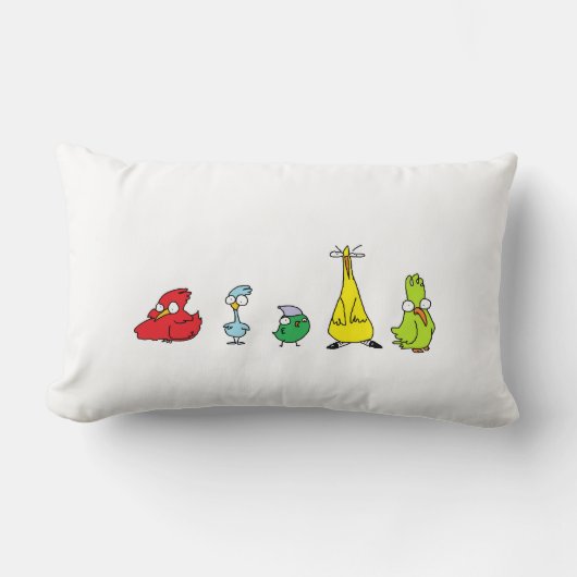 鳥の頭脳: 枕 (正面)