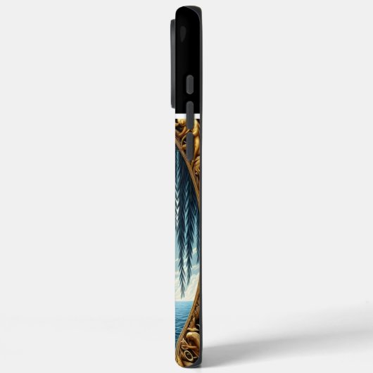 鳥の騎士の番 Case-Mate iPhoneケース (裏面 / 左)