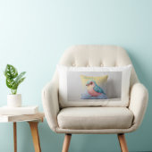 「鳥の魅力的デザインが自然のために枕インスパイアを ランバークッション (椅子)