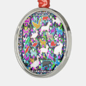 鳥の魚動物ペット動物園は子供をからかいます+部屋NVN706 F メタルオーナメント (左)