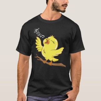 鳥の鳥の恋人の歌う鳥ギフトアイディア誕生日v tシャツ