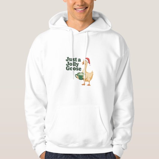 鳥の鳥好すてききでしかない鵞鳥 パーカ (正面)