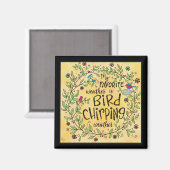 鳥の鳴く天気 マグネット (正面/裏面)