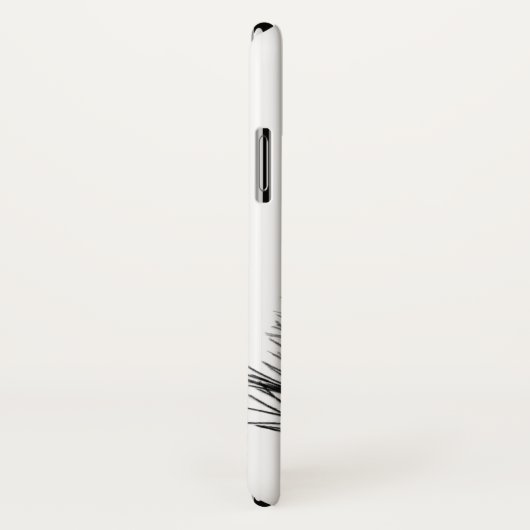 鳥の黒い羽毛 Case-Mate iPhoneケース (裏面/右)