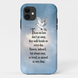 鳥の"そう愛された"詩 iPhone 11 ケース
