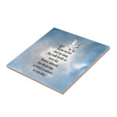 鳥の「愛された」詩 タイル (側面)