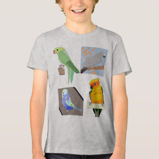 鳥のTシャツ トライブレンドTシャツ