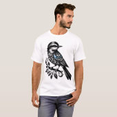 鳥のTシャツ Tシャツ (正面フル)