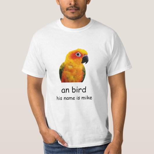 鳥のTシャツ Tシャツ (正面)