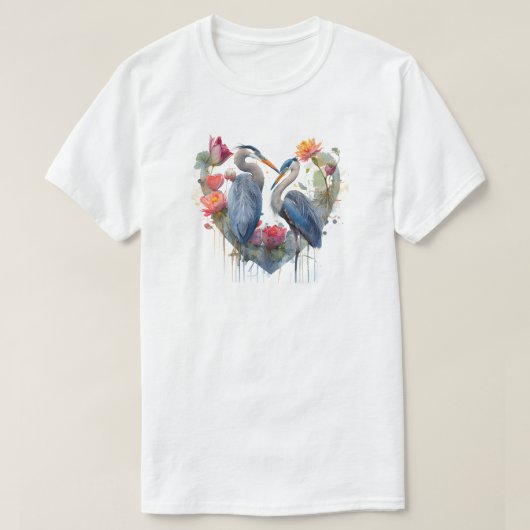 鳥のTシャツ Tシャツ (デザイン正面)