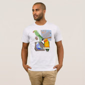 鳥のTシャツ Tシャツ (正面フル)