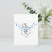 鳥はがき ポストカード (スタンド正面)