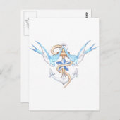 鳥はがき ポストカード (正面/裏面)