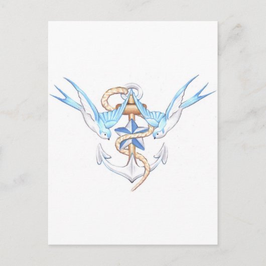 鳥はがき ポストカード (正面)