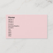 鳥はイースターエッグのビクトリア時代の人から飛びます 名刺 (裏面)