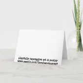 鳥はカード住みません カード (裏面)