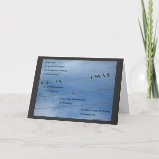 鳥はカード住みません カード