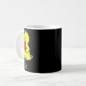 鳥はボクシングをする コーヒーマグカップ (正面左)