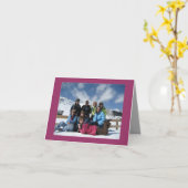 鳥は南に移住します カード (黄色い花)