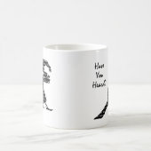 鳥は単語です コーヒーマグカップ (中央)