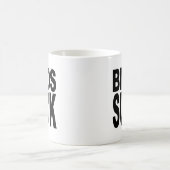 鳥は吸います コーヒーマグカップ (中央)