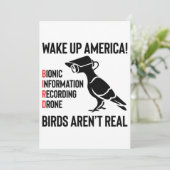 鳥は実在無いもしてハエだ 招待状 (スタンド正面)